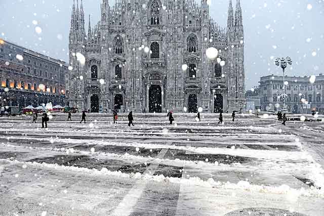 Traslocare in inverno a Milano