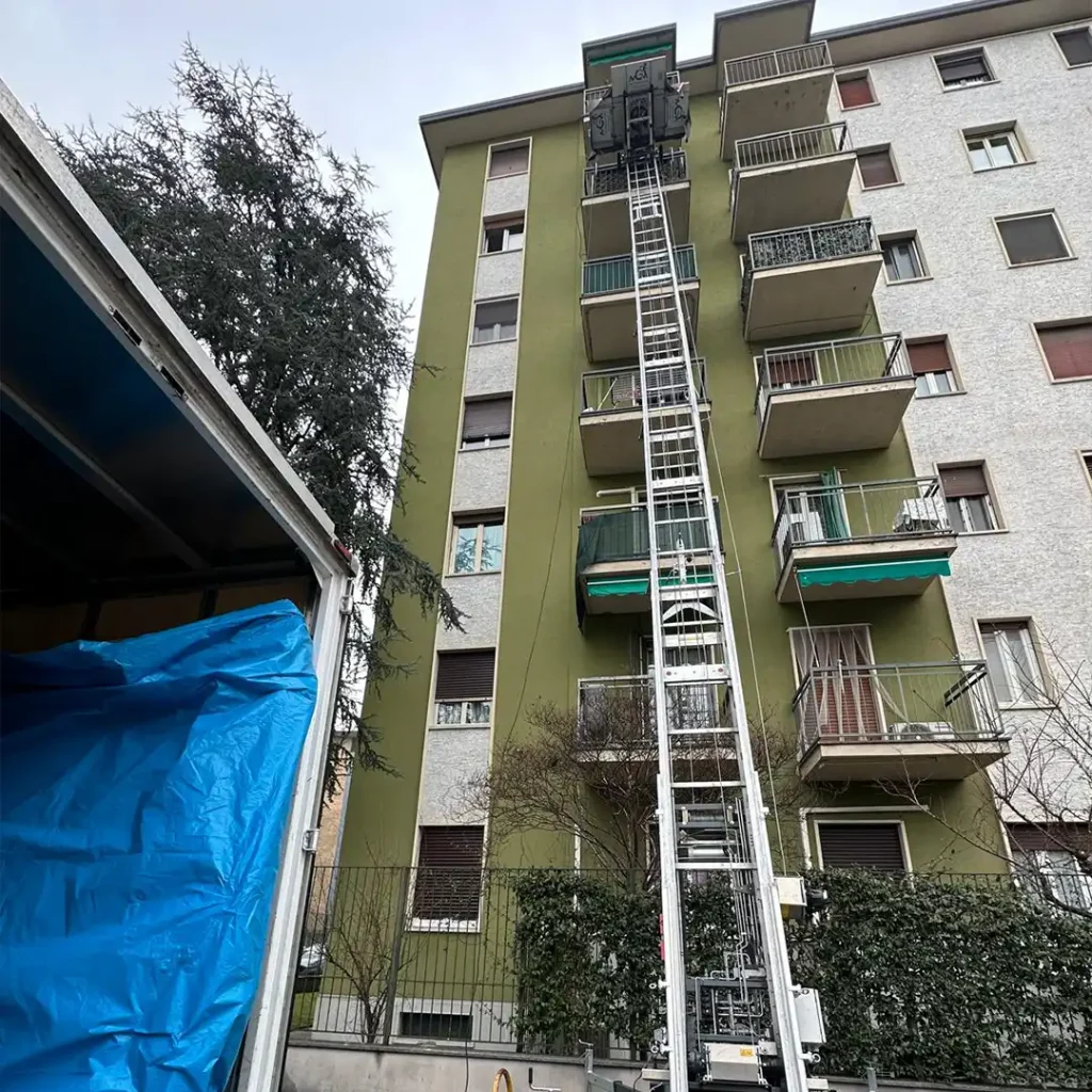 trasloco autoscala privati condomini